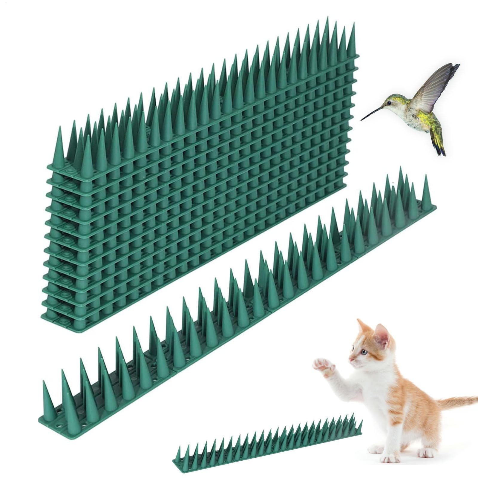 Anti Bird Spikes Cat Fence Spikes For Small Birds Pigeon Outdoor effective