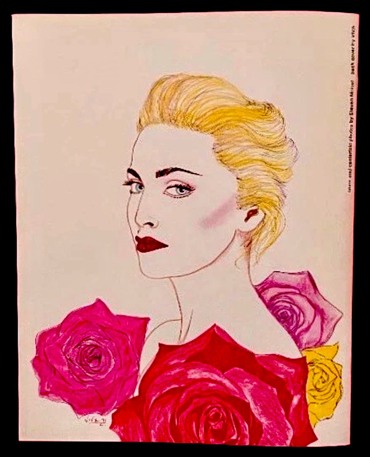 ⭐️MADONNA⭐️ Icon Fan Club Magazine 1991 Vol 1/Issue 3 ➡️ULTRA RARE‼️ 5