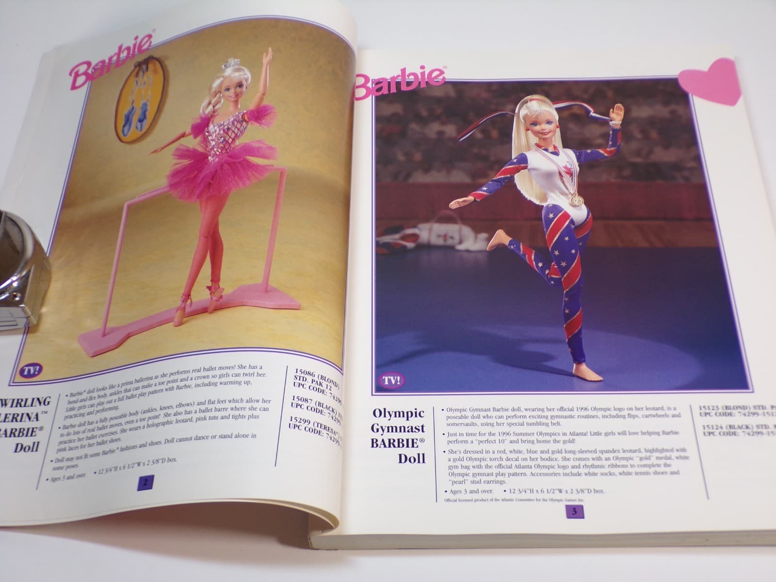 1996 MATTEL CATALOG Full Color Pages 233 Full Color Pages 3