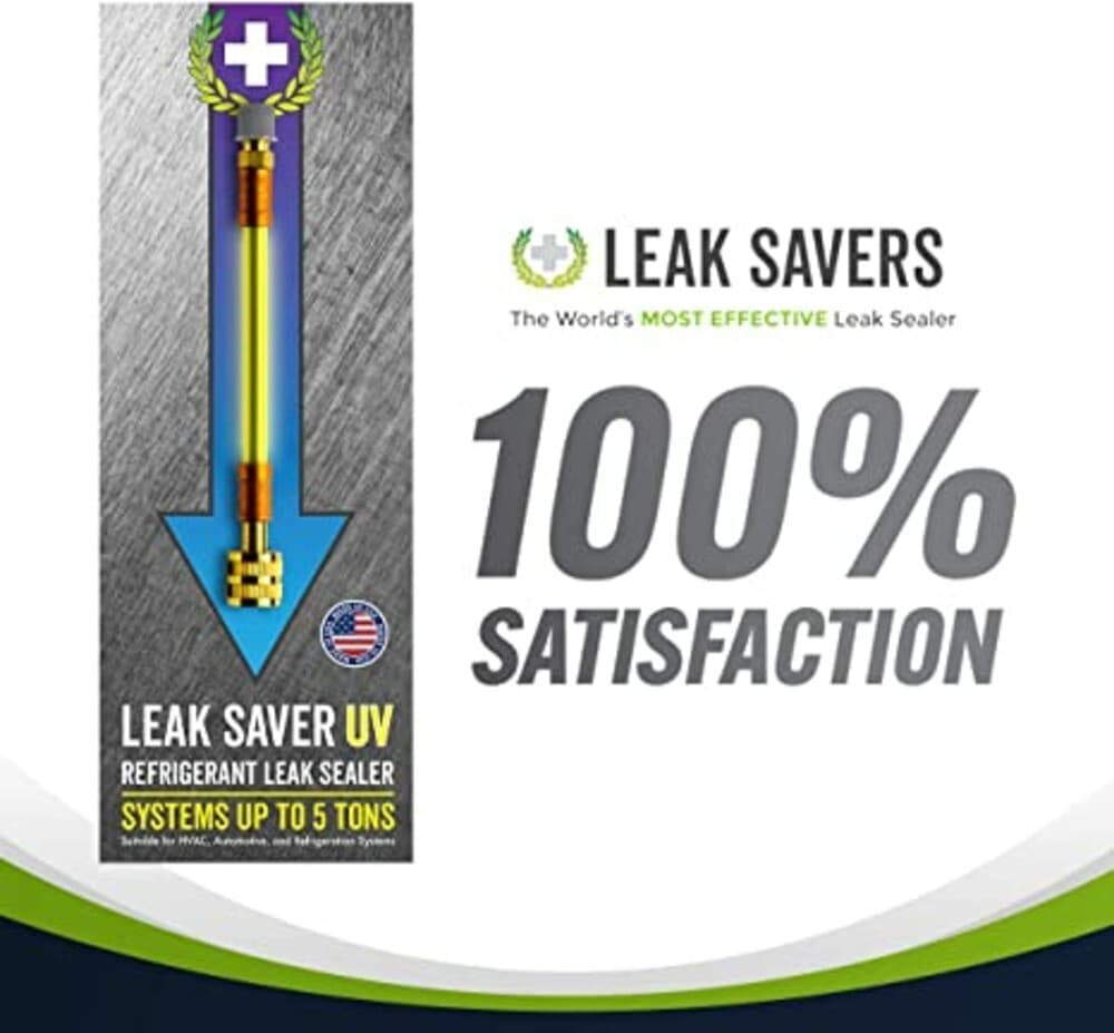 Leak Saver Direct Inject UV - 3 Pack - HVAC & Automotive Refrigerant Leak Sealer 5