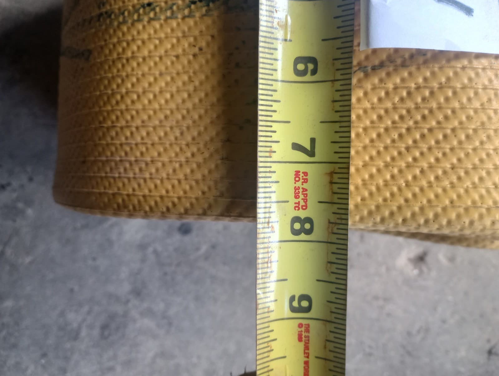 5 inch Fire Hose 8 In Flat Boat Dock Bumper 2