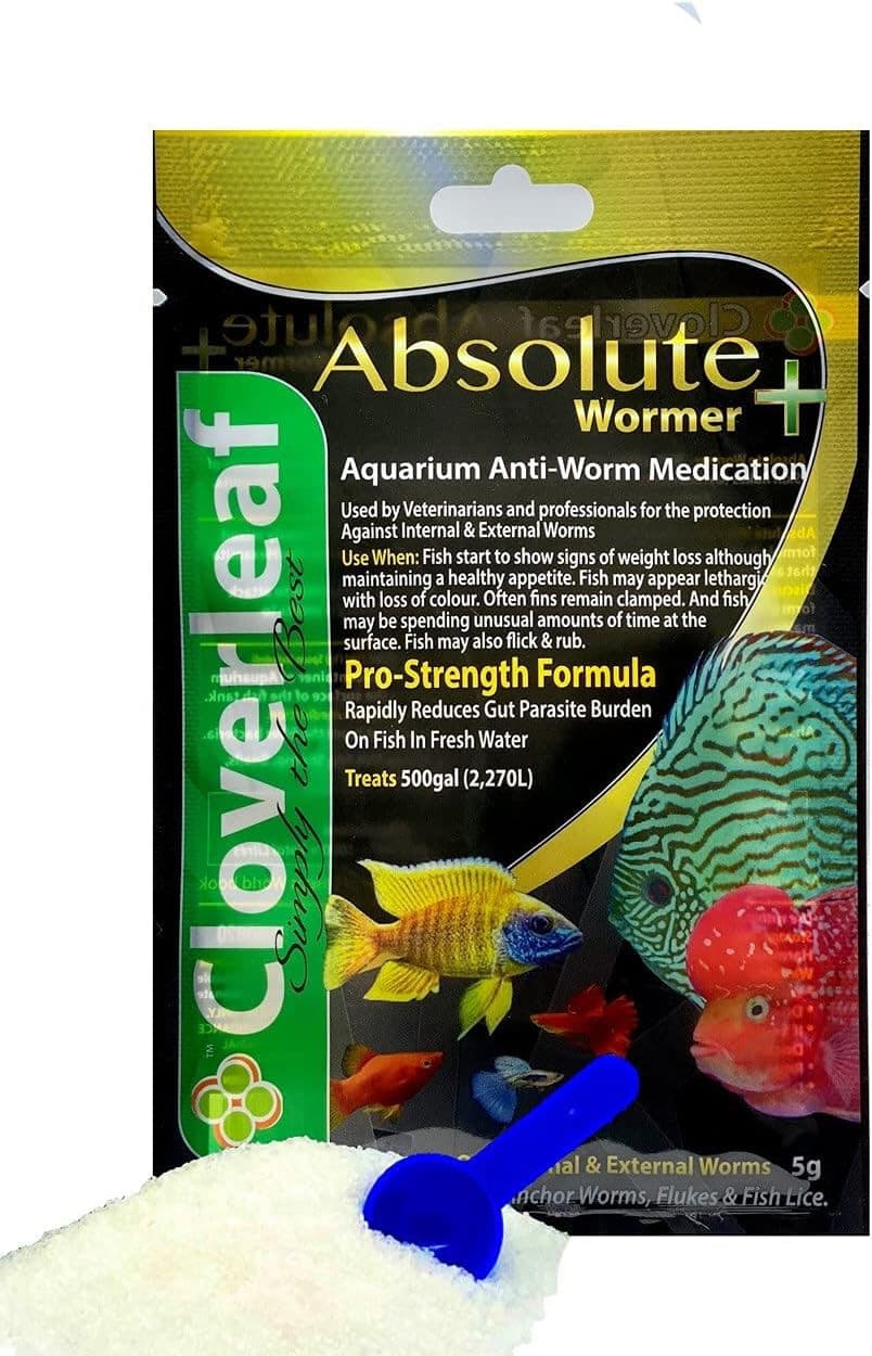 Cloverleaf Absolute Plus Wormer 5g, 20g, 50g EXCLUSIVE DISTRIBUTOR IN THE U.S.A. 3