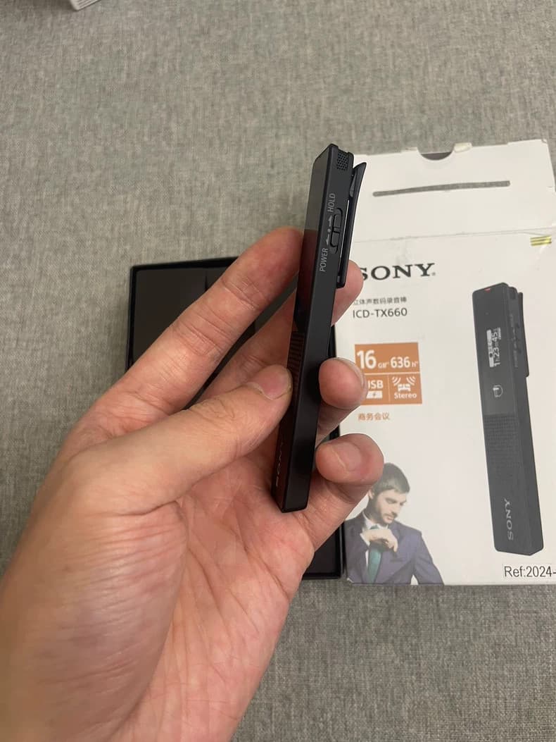 Sony ICD-TX660 16GB Digital Voice Recorder -99%new 4