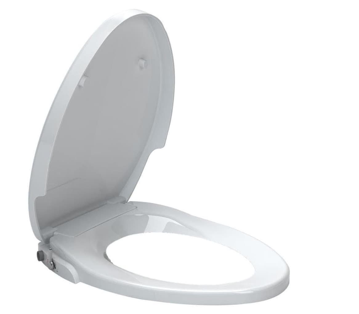 American Standard Aqua Wash Non-Electric Bidet Seat – Elongated, White – NEW