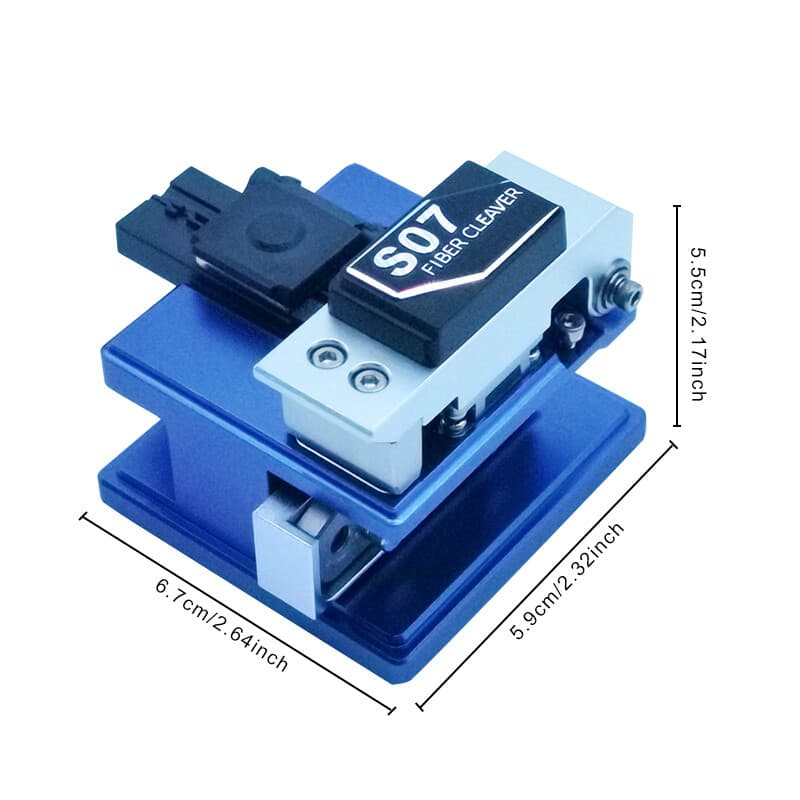 S07 Optical Fiber Cleaver High Precision Fiber Cutter Optical Fiber Cutting Tool 2