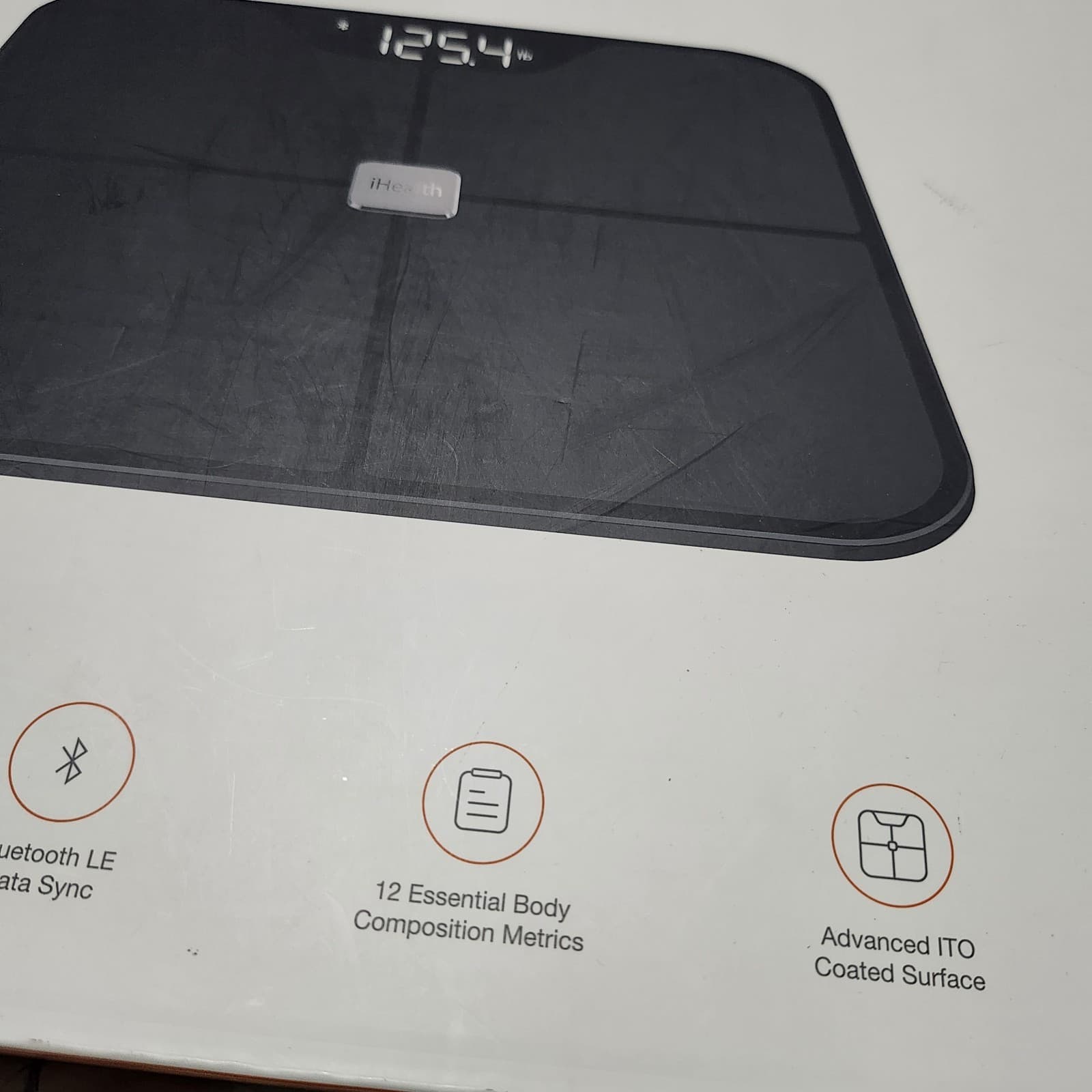 iHealth Nexus Pro Body Composition Scale Bluetooth LE Heart Rate Measurement NEW 5