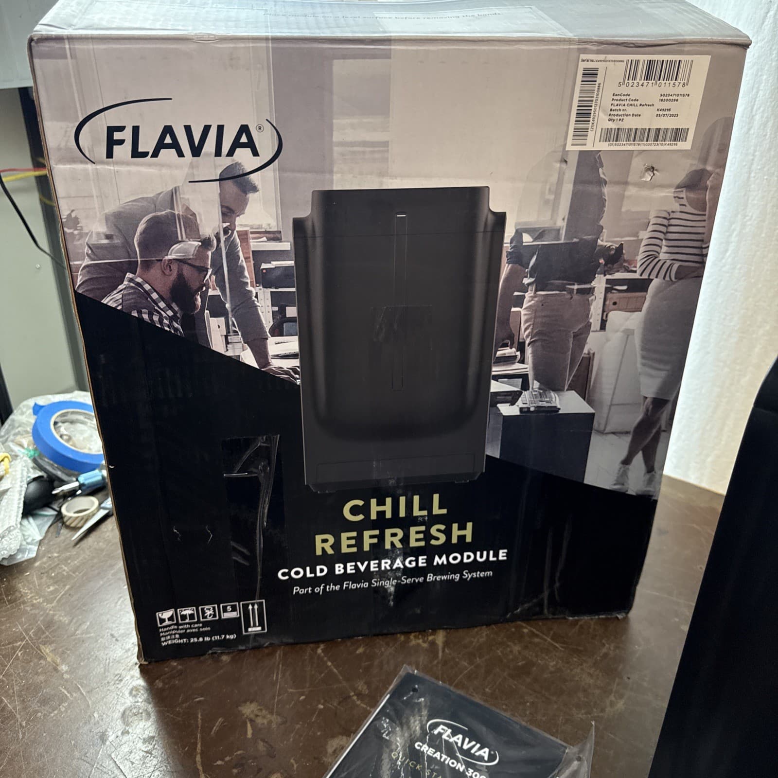 FLAVIA 18200296 Cold Drinks Chill Module Add On for Creation 600 300 2