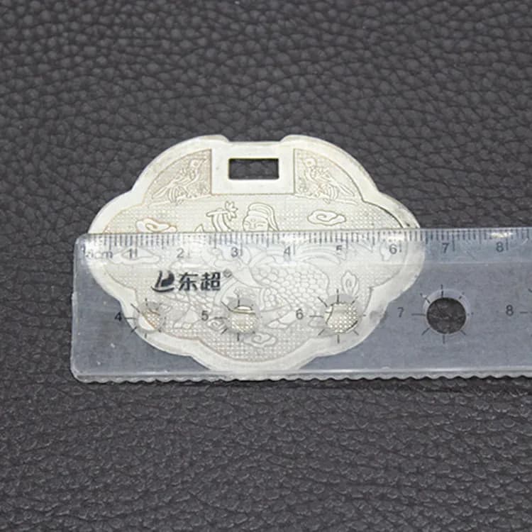 Collect Longevity Lock Piece Pendant Qilin Gift Bronze Lock Piece Pendant 4