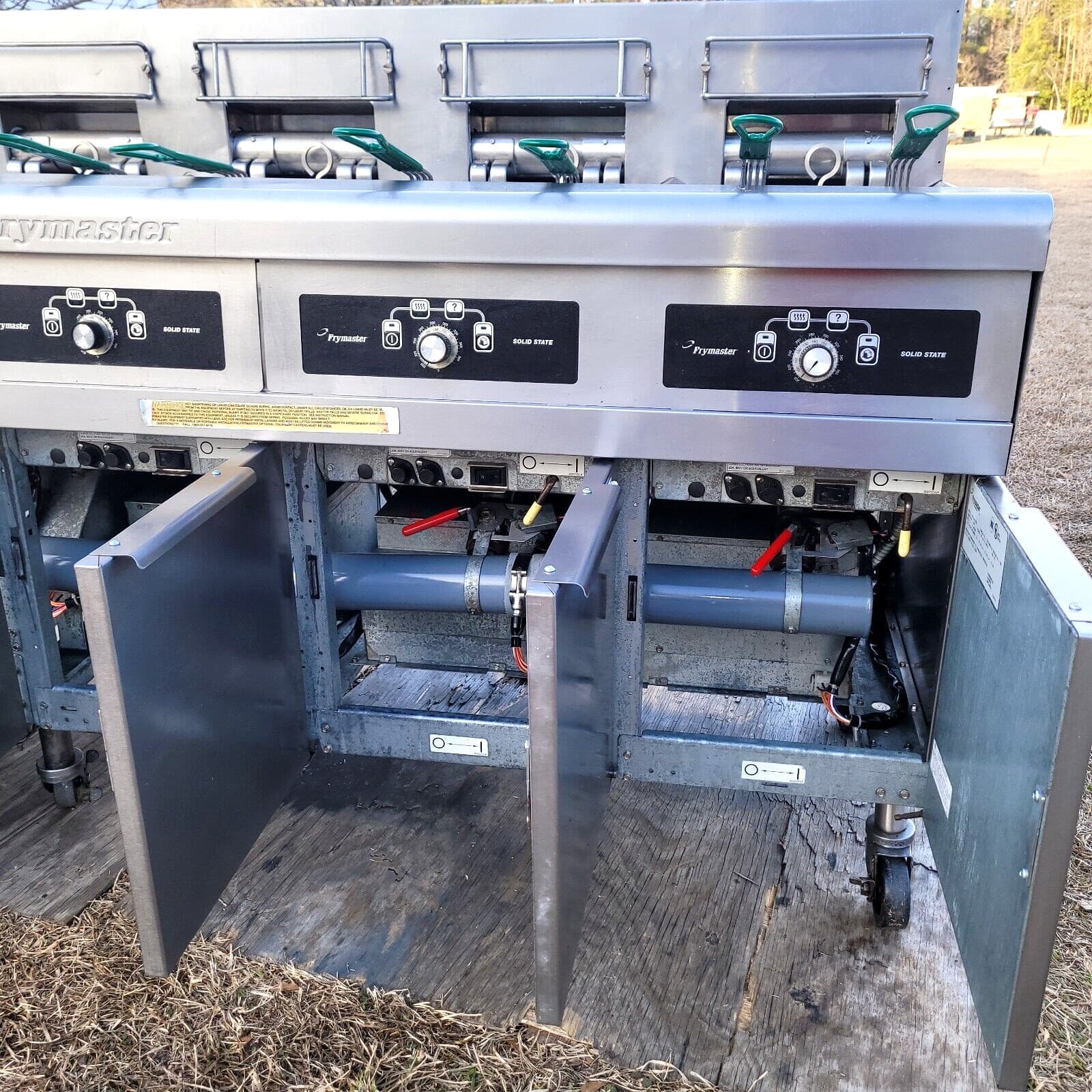 Frymaster Quadruple Electric Fryer Model# FMRE417SC, 208V 3φ, Filter, XTRA CLEAN 6