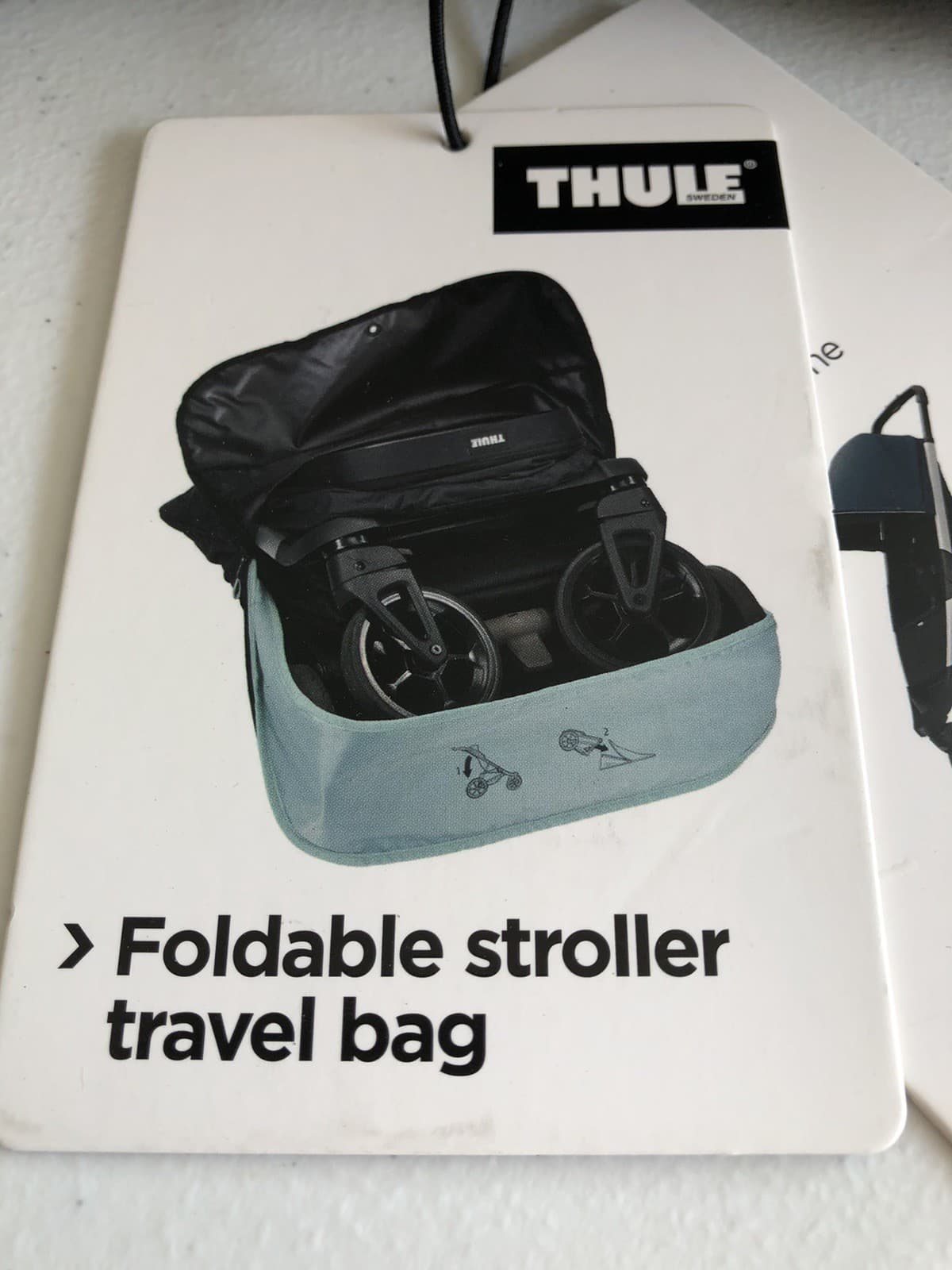 THULE Stroller Travel Bag Medium NEW w/ Tags Foldable Easy To Load Carry 2