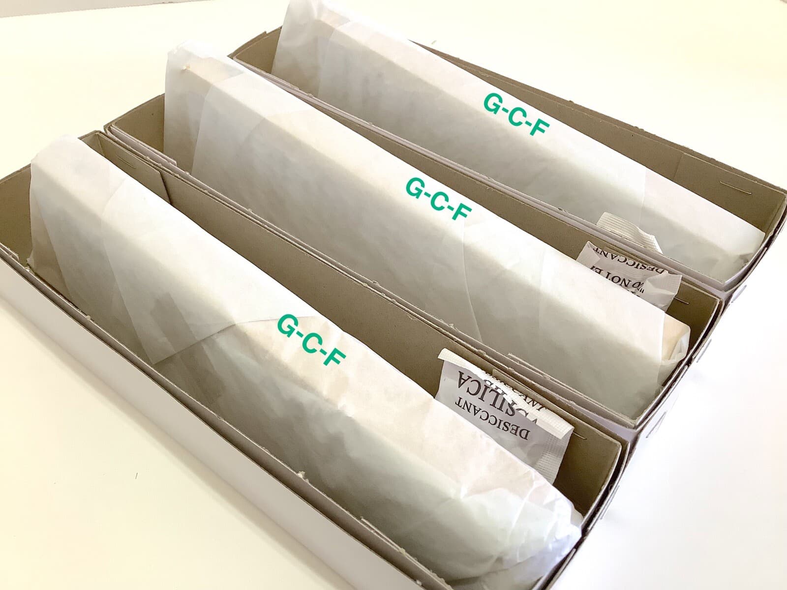 HOHNER REED BLOCKS TREBLE ( G-C-F )  CORONA II FROM FACTORY HOHNER. 3