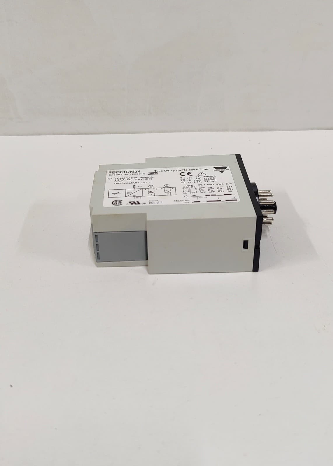 CARLO GAVAZZI PBB01DM24 TRUE DELAY ON RELEASE TIMER 6