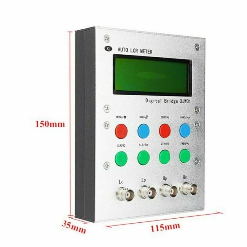 NEW XJW01 automatic LCR digital bridge resistance inductor ESR meter / dual use 4