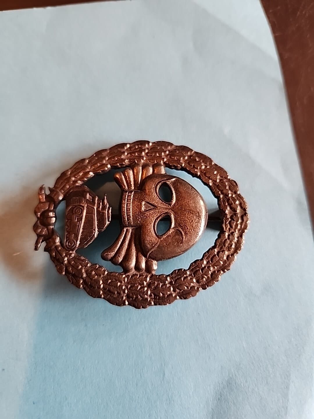 WWII Legion Condor Tank Battle Badge WWII GERMAN 1936-1939 2