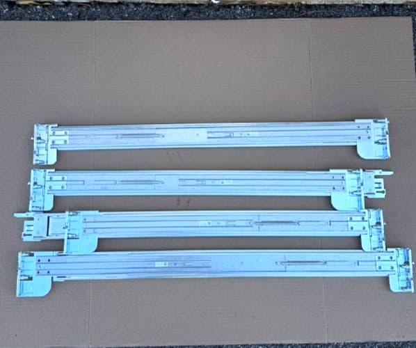 2 Pairs (4Pcs) Dell PowerEdge 2U 0FYK4G 061KCY Rails R720 R720XD R730 R730XD 2