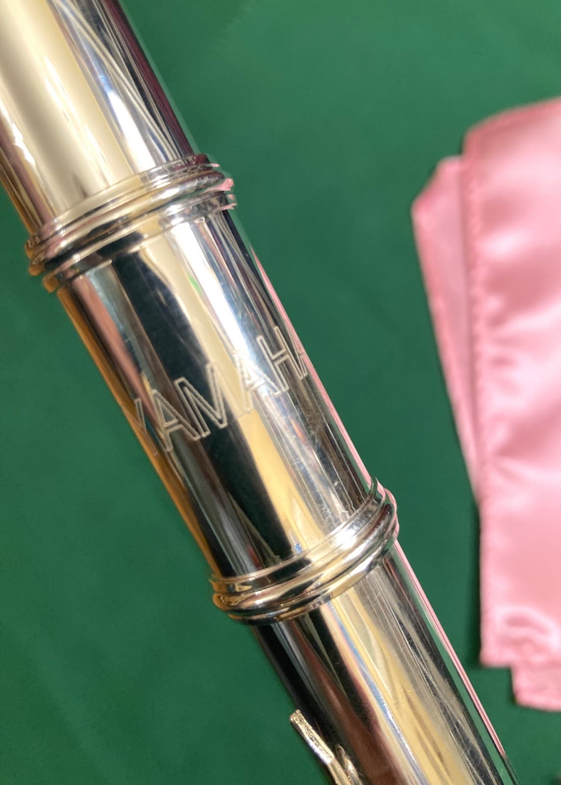 Silver Plated Student Model Flute-Open Hole, C Foot Split E-with Accessories! 6