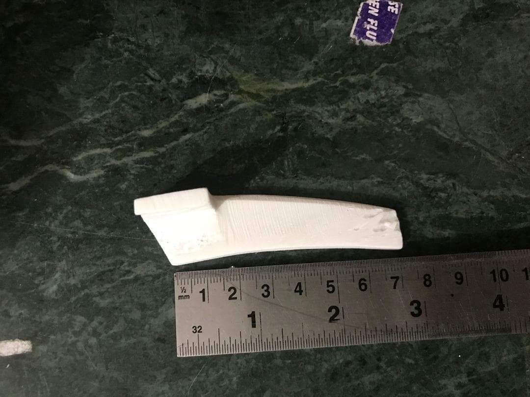 Sarod Nut Bone Made Without grooves For Strings 2