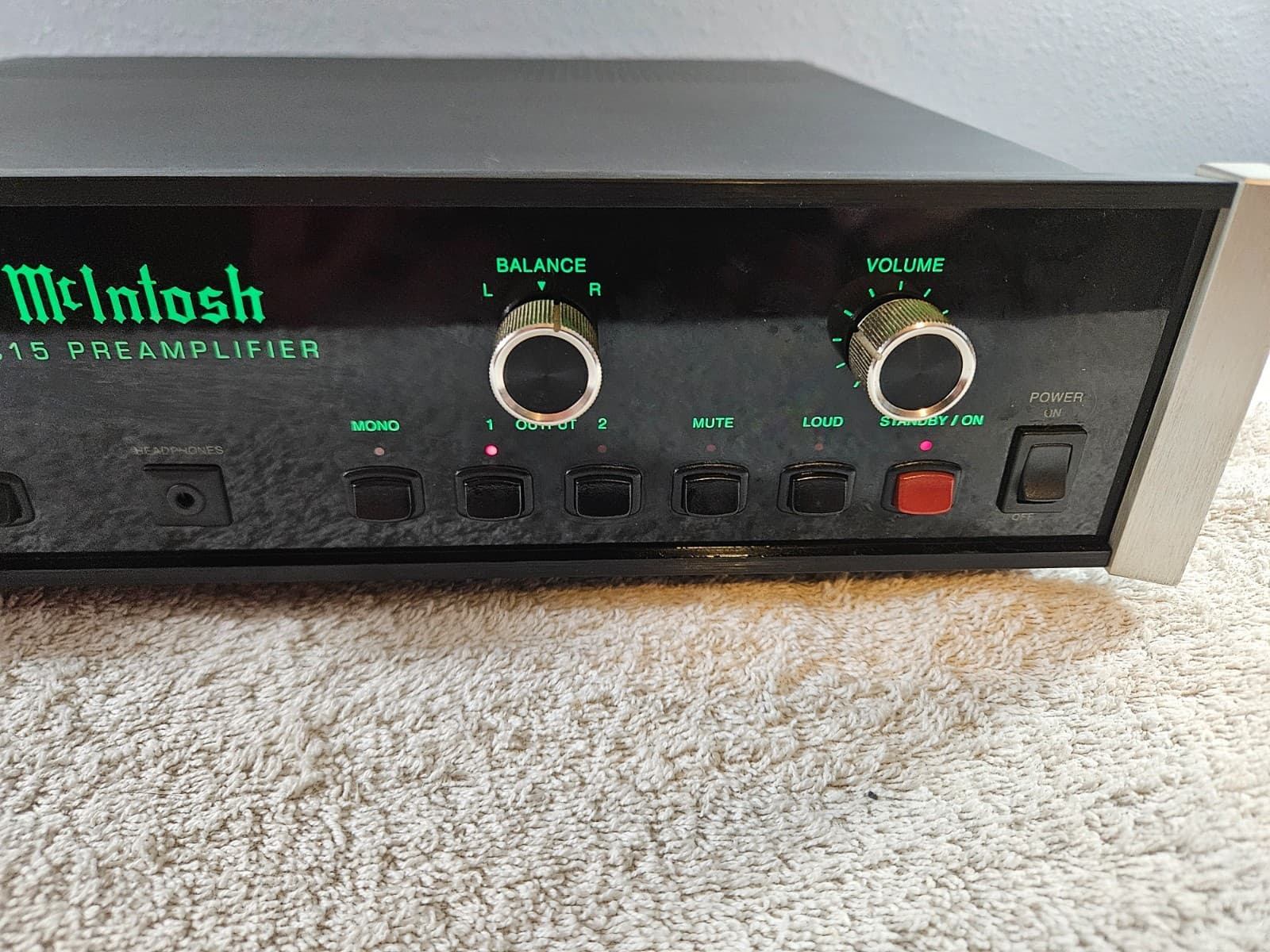 McIntosh C-15 Preamplifier - MINT - With Remote, Original Box 3