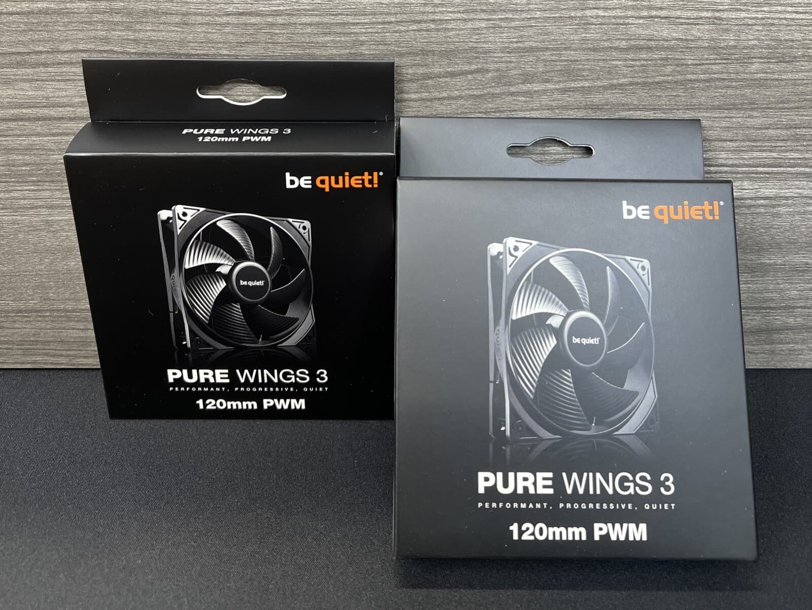 Be Quiet(Two Pack) Pure Wings 3, 120mm PWM Case Fan High Performance Cooling Fan 3