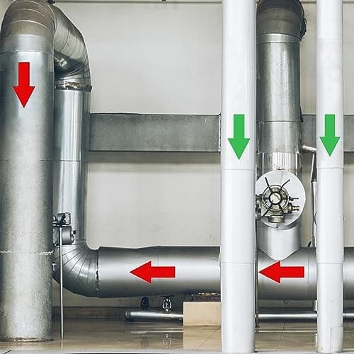 Arrow Floor Sticker 10"×5" Directional Floor Decal Self-Adhesive Removable Red 4