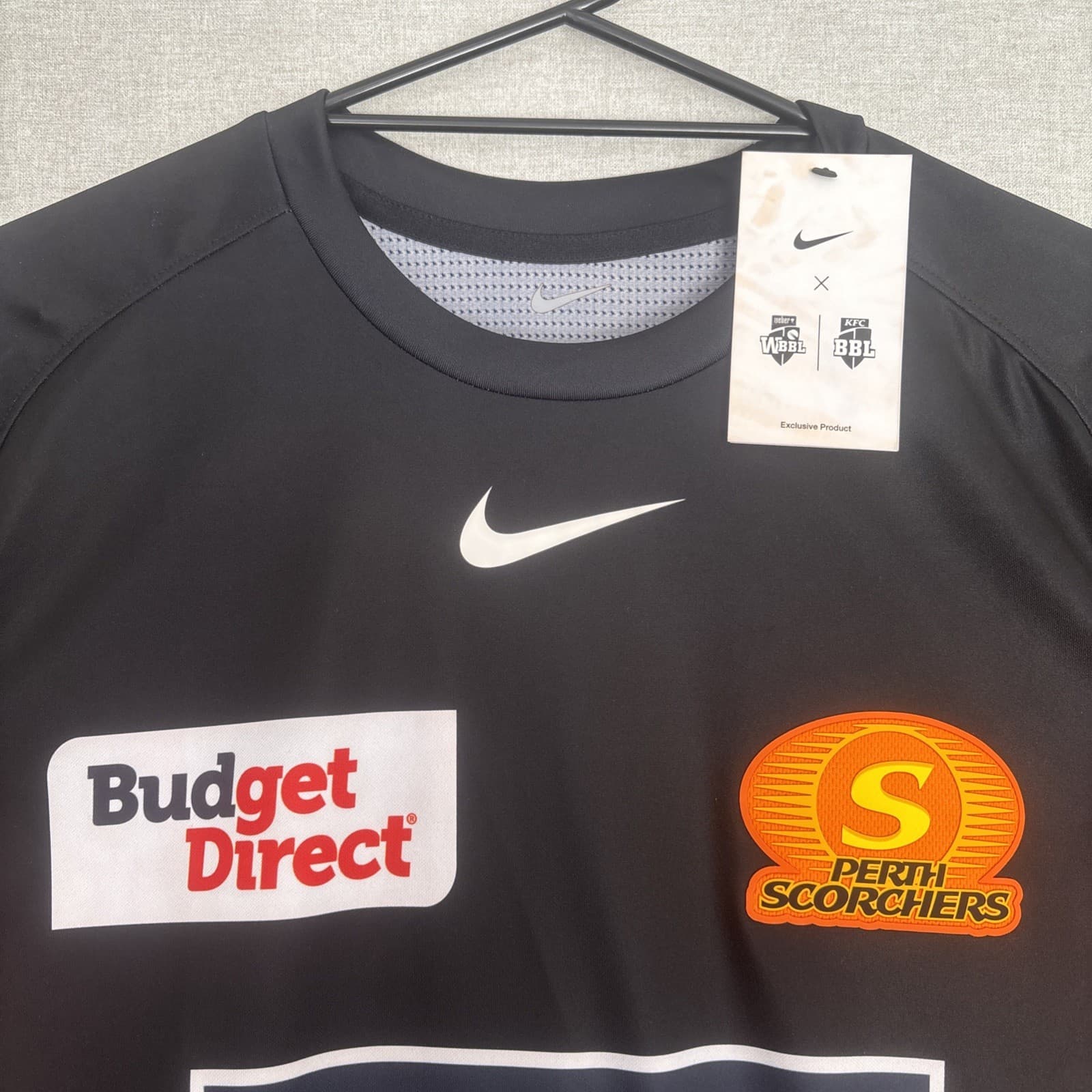 Perth Scorchers 2024/25 On-Field Indigenous Jersey Long Sleeve Nike BBL Large 3