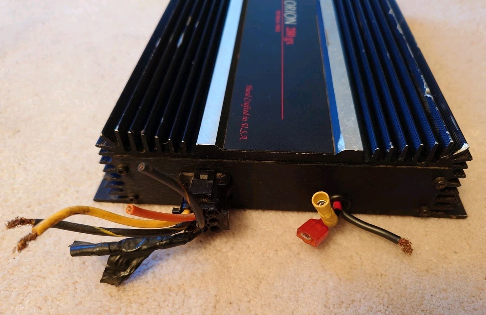 Orion 280gx Amp UNTESTED VTG 1980s Radwood Amplifier 280 GX 160 Watts RMS 2 CHN 2