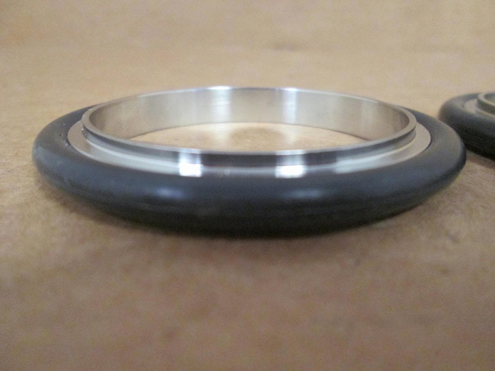 (5) Nor-Cal  NW-50-CR-SV  ST/ST Centring Seal Assembly w/Viton O-Ring, (2 new) 3