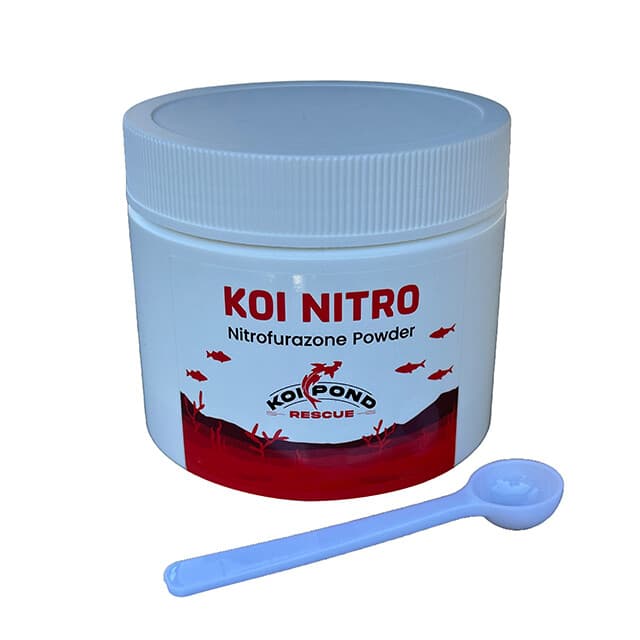 KOI NITRO Nitrofurazone Powder for Fish Ponds & Aquariums 4