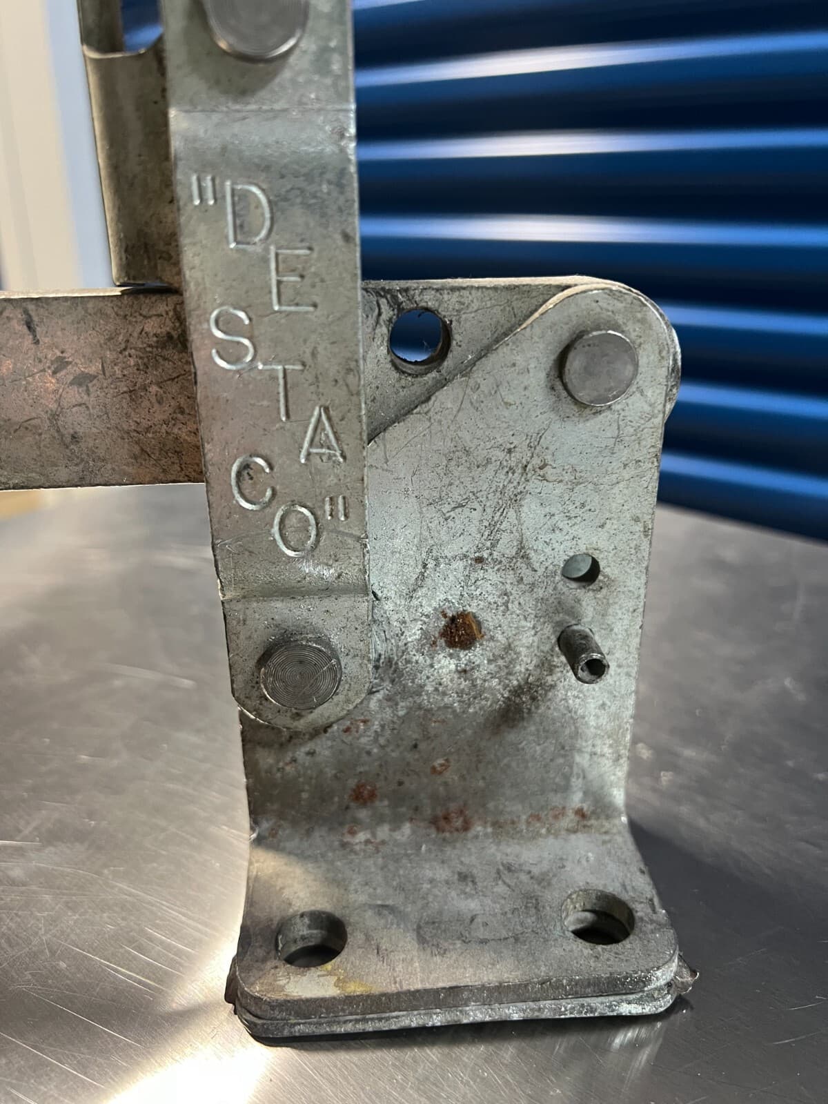 DE-STA-CO Hold-Down Clamp: Std Vertical Handle, Bar Base Mounting 267 2