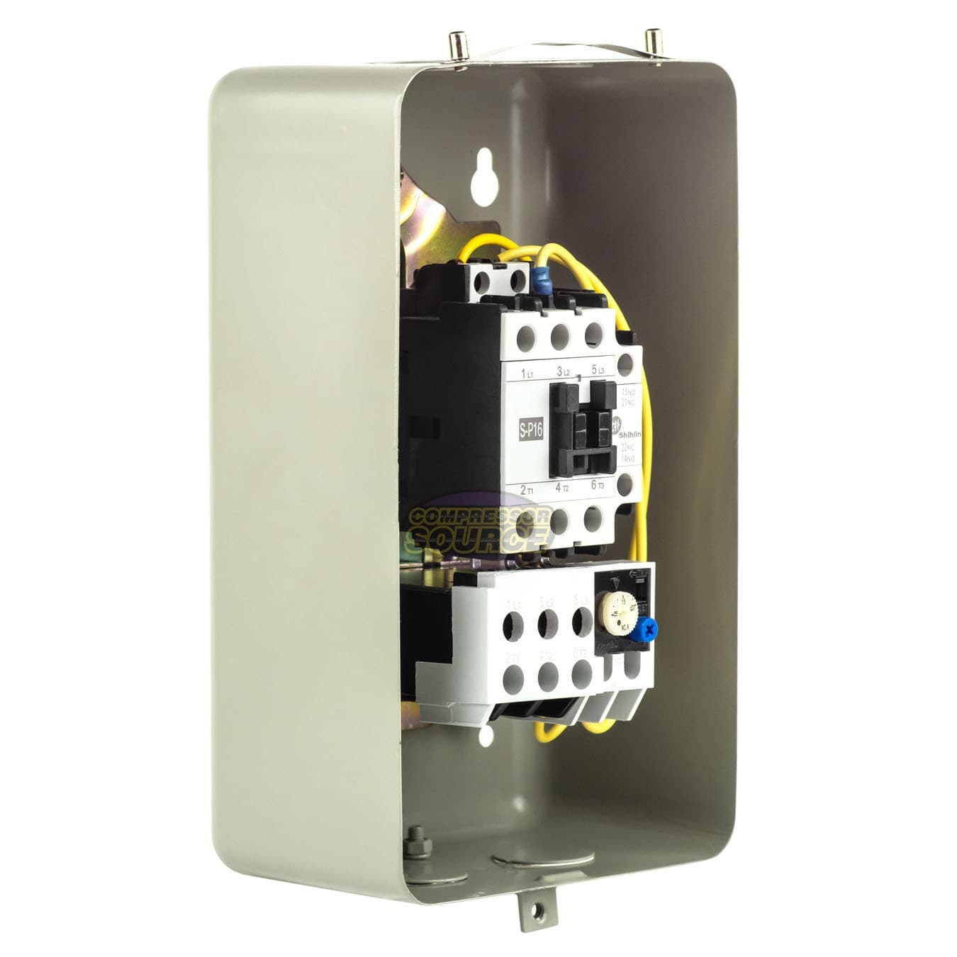 Magnetic Starter Control for Air Compressor Motor 7.5 HP 3 Phase 460VAC 18AMP 3