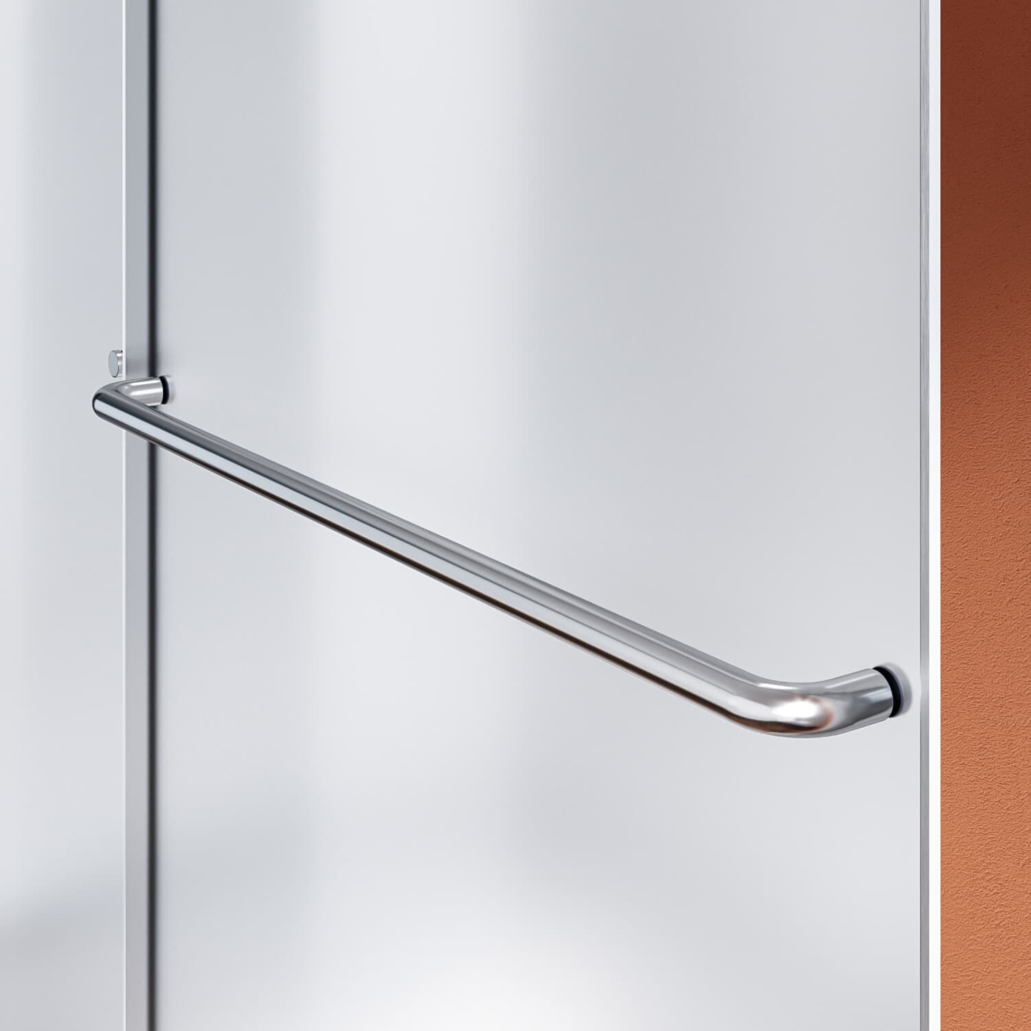 ELEGANT 60"W x 57.4"H Bypass Sliding Shower Door for Bathtub 1/4" Frosted Glass 6