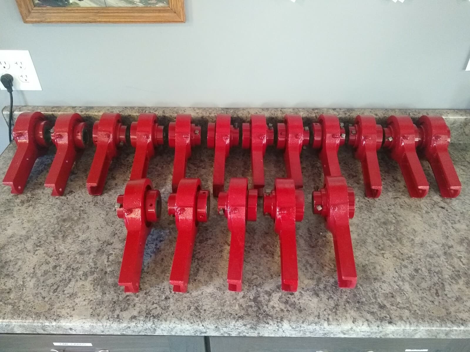 Clipper Seed & Grain Cleaner Eccentric Shaker Bearing Assembly 4