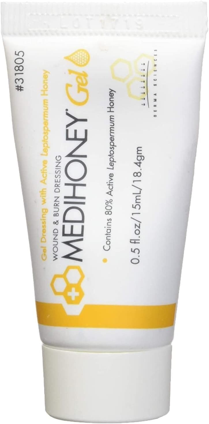 Improved Medihoney Gel Wound & Burn Dressing from Derma Sciences, 0.5 oz (31805)