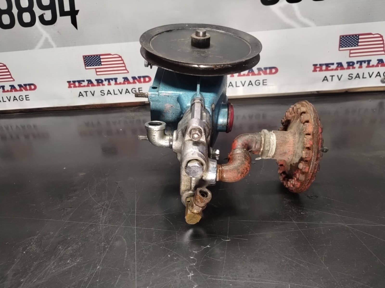 Cat Pumps Model 430 Triplex Water Pump 5 GPM 1000 PSI 0.65" Shaft Driven. R10 5