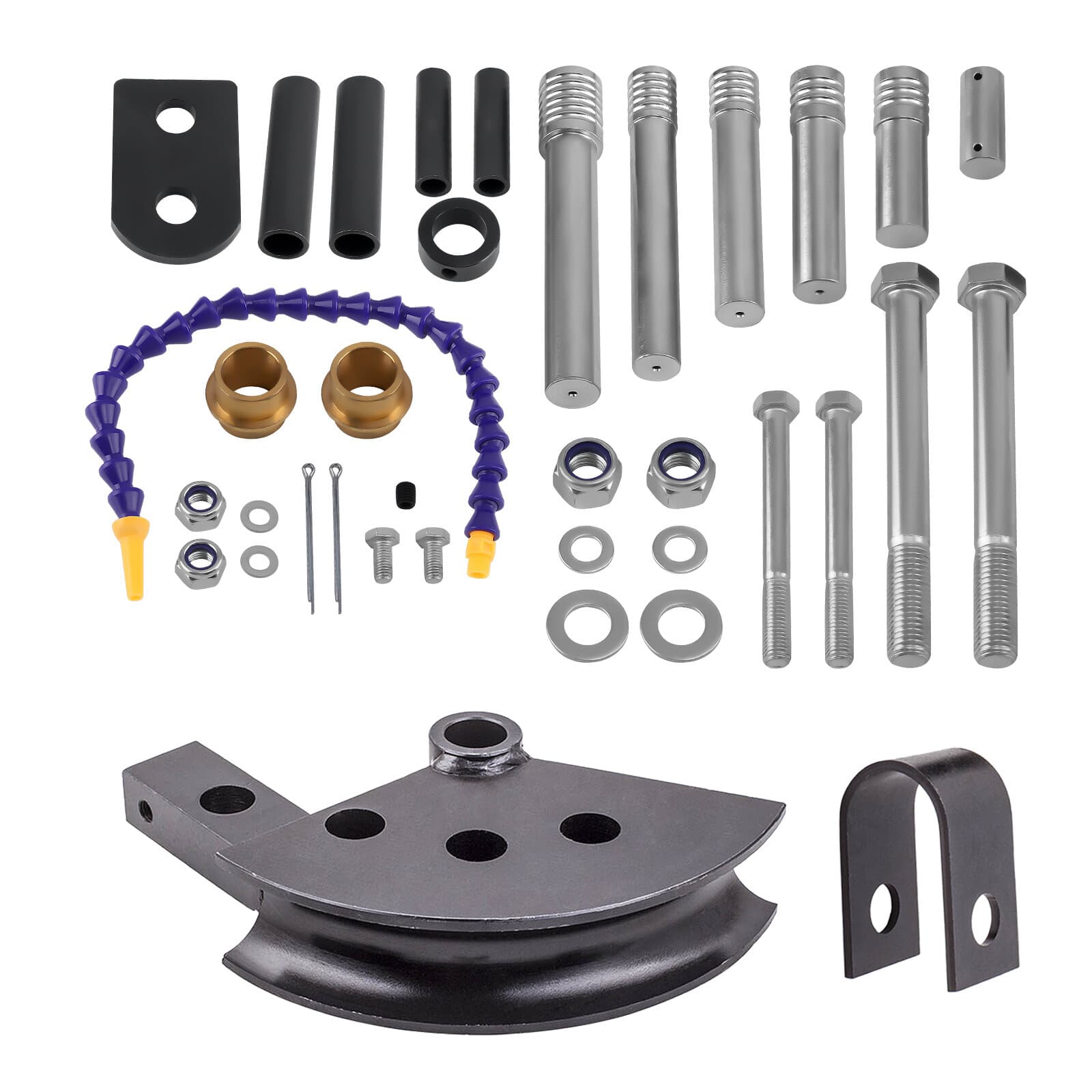 Tube and Pipe Bender Oxide Coating Steel +1-5/8" X 5" 120 Degree Tubing Die Kit 3