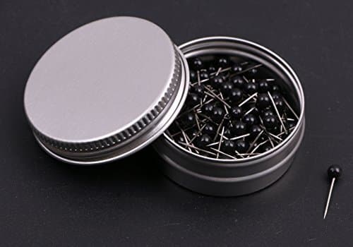  1/8 Inch Small Round Head Map Tacks Pins for Home Office Use and DIY Craft  2