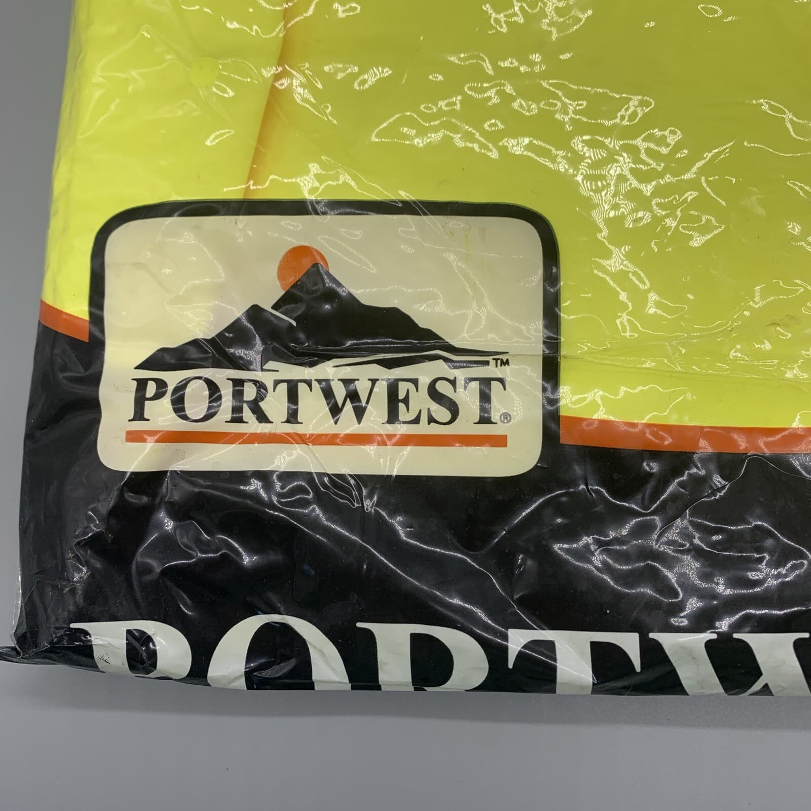 Portwest H441 Lightweight Waterproof Rain Pants XL Reflective Tape Hi-Vis 2