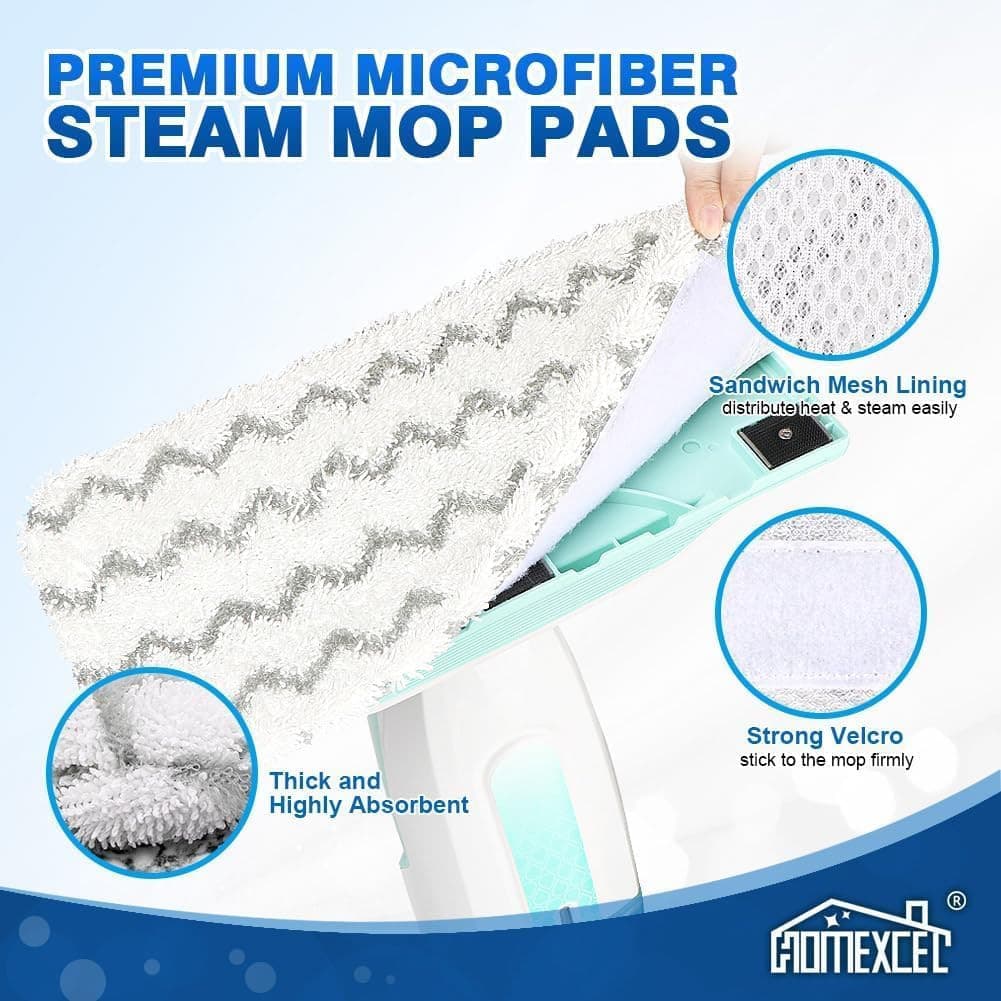 Steam Mop Replacement Pads for Shark Steam Mops S1000/S1000A/S1000C/S1000Wm/And 2