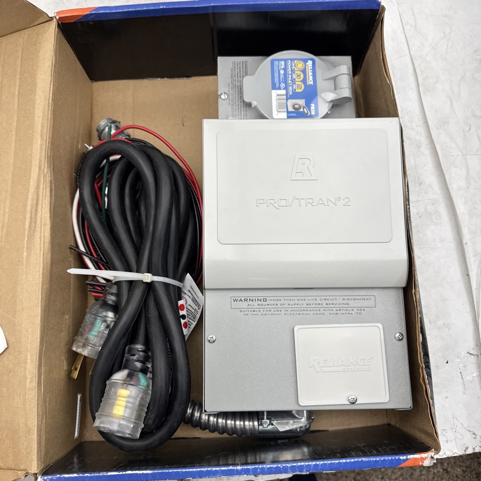 Reliance Controls Backup Power Transfer Switch Kit 3006HDK (OB) 4