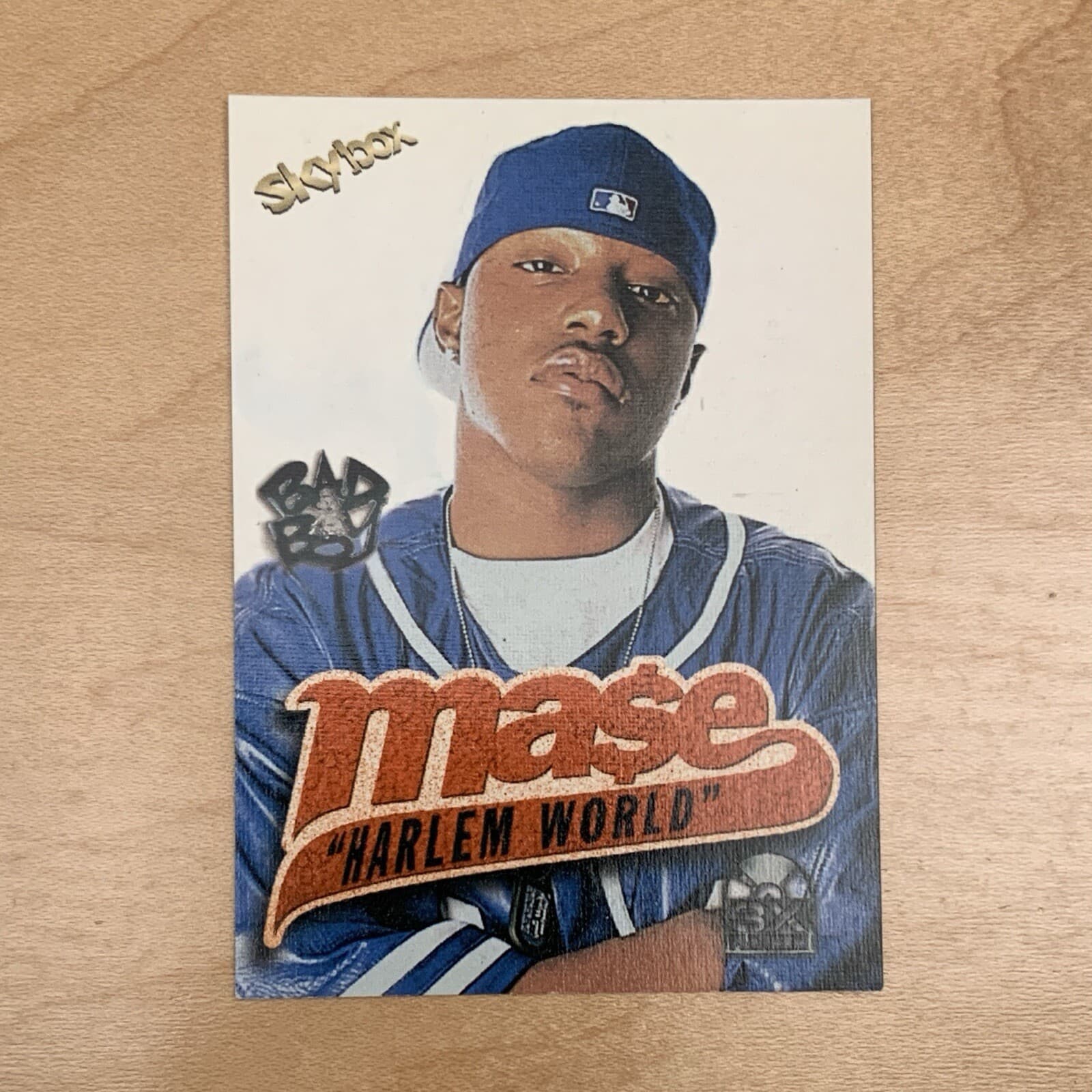 Mase Bad Boy Harlem World promo card lot hip hop 1997 Skybox 6