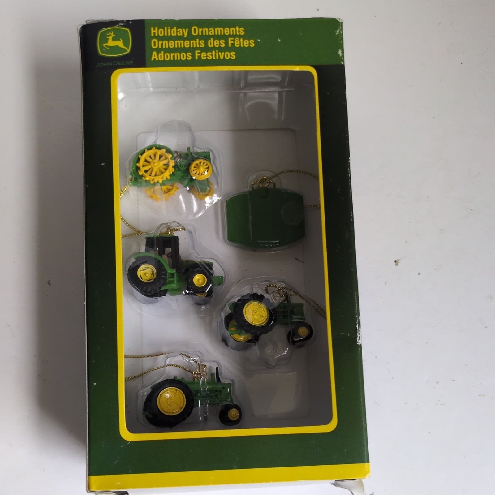 Set Of John Deere Ornaments  2