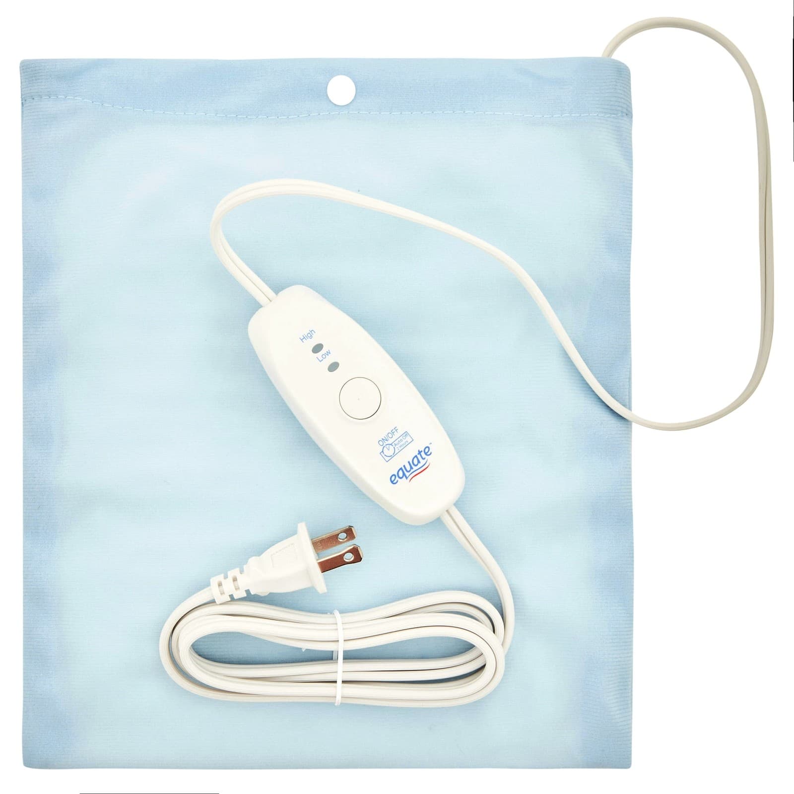 Equate Heating Pad 9" x 10", Electric, Adjustable Heat Settings, Pain Relief 2