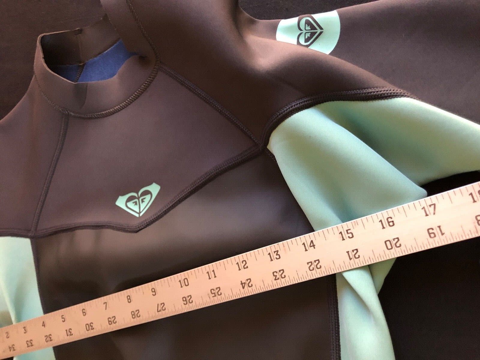 NEW Women’s Roxy Syncro Wetsuit Jacket 1.5mm Juniors Size 16 Measurements Incl 3