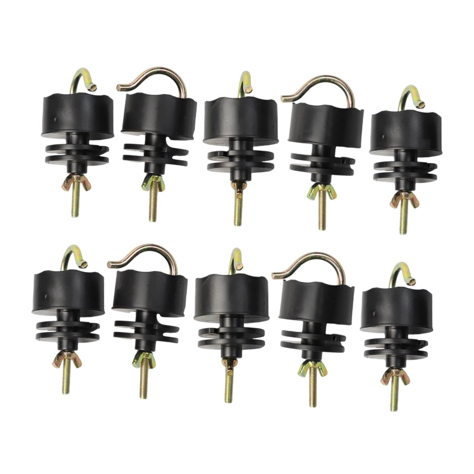 10Pcs Electric Fence Insulators Fencing Fencing Wood Post Insulators