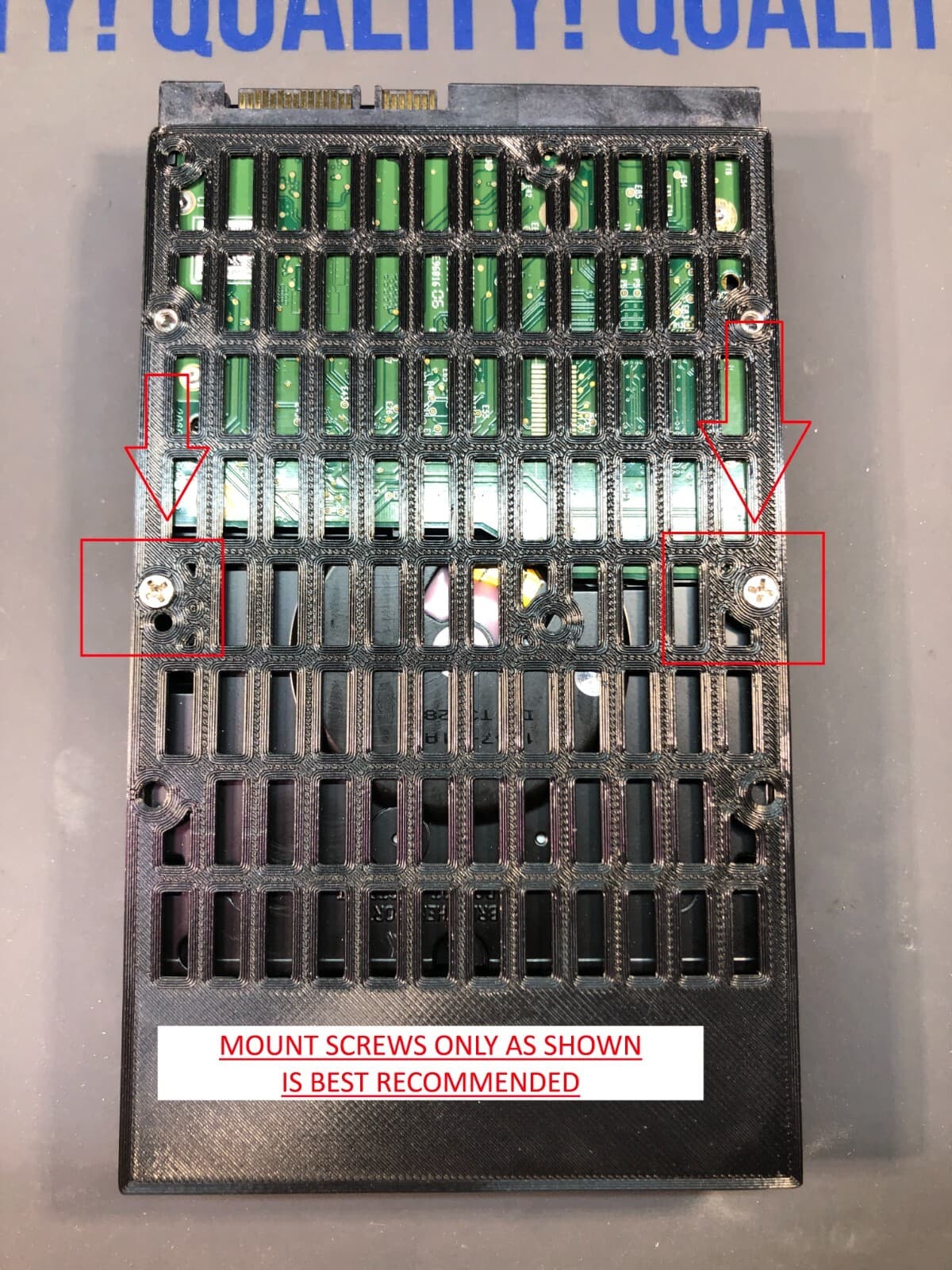 🚨SYNOLOGY RS RACK ONLY R3, R7 or R8 3D PRINTED HDD DISK TRAYS-READ!🚨 4