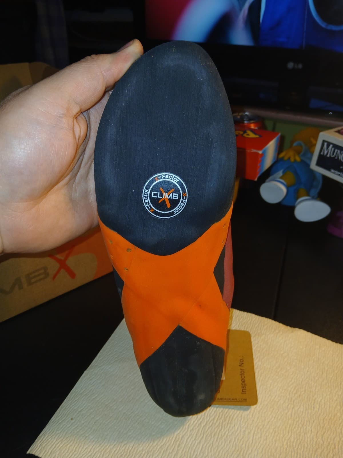 Climb X Red Point NLV Women's Climbing Shoe brand new size 12 2