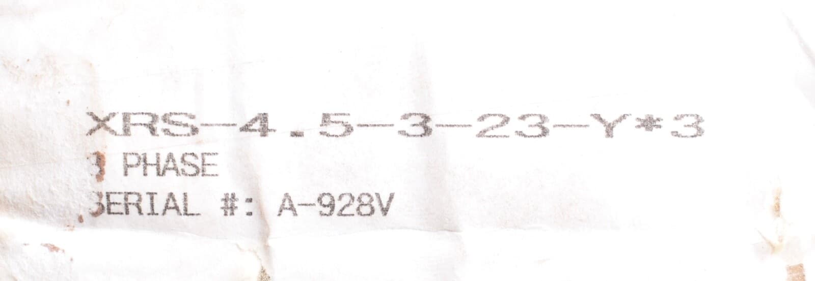 Warren Electric Screw Plug Immersion Flanged Heater 3Ph  XRS-4.5-3-23-Y*3 2