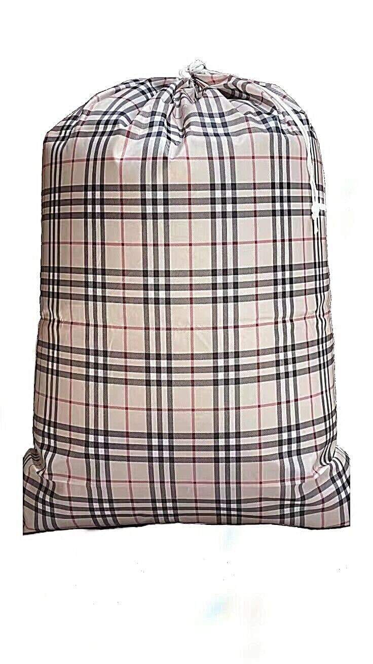 1X Large Washable Laundry Bag 30"X40" Heavy Duty Hamper Drawstring Home College 5