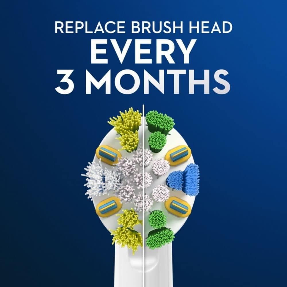 Oral-B FlossAction Electric Toothbrush Replacement Brush Heads Refills, 10 Count 3