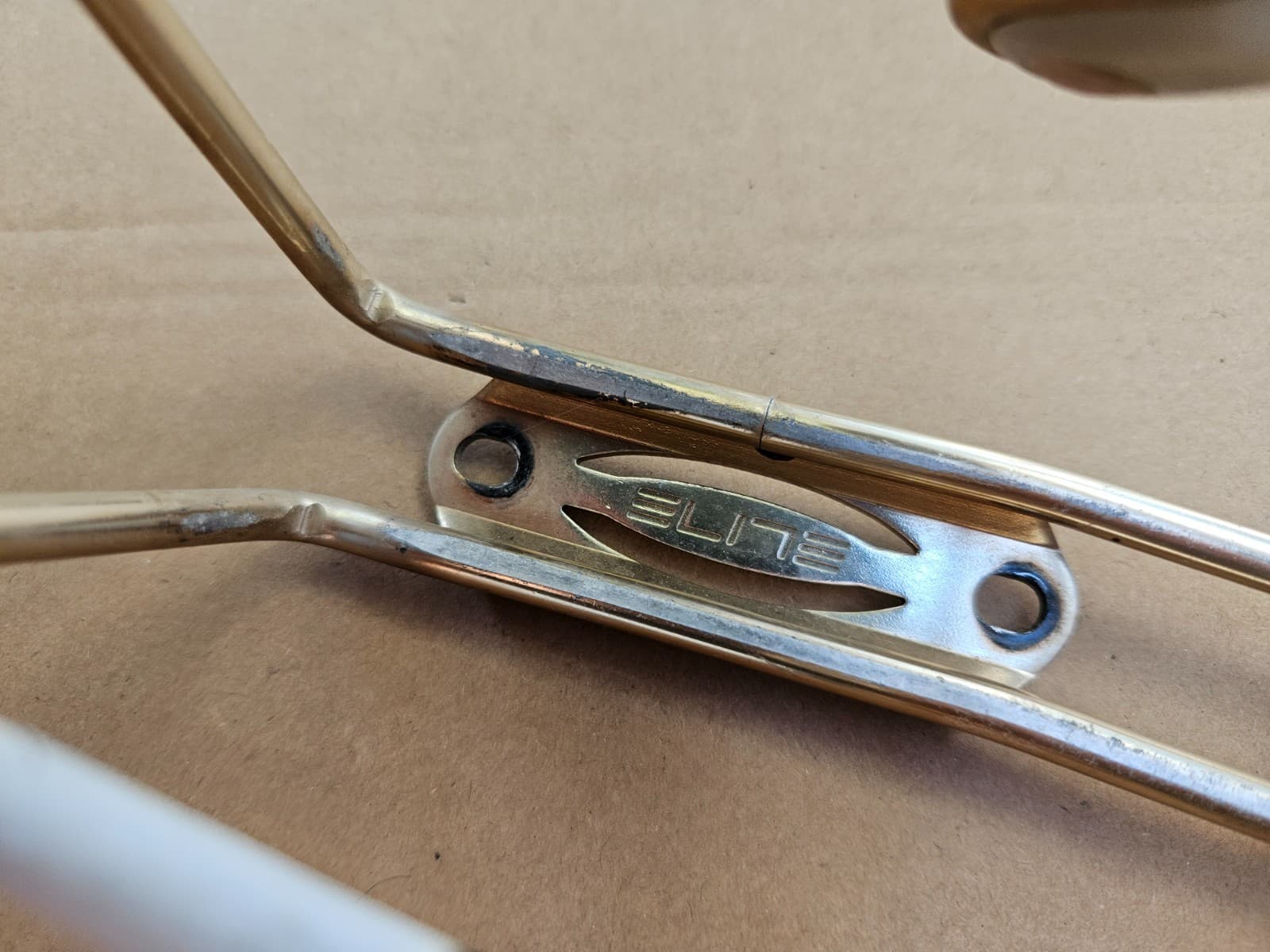 Vintage(?) Elite Gel Aluminum Bottle Cage Road Mountain Bike Bronze 3